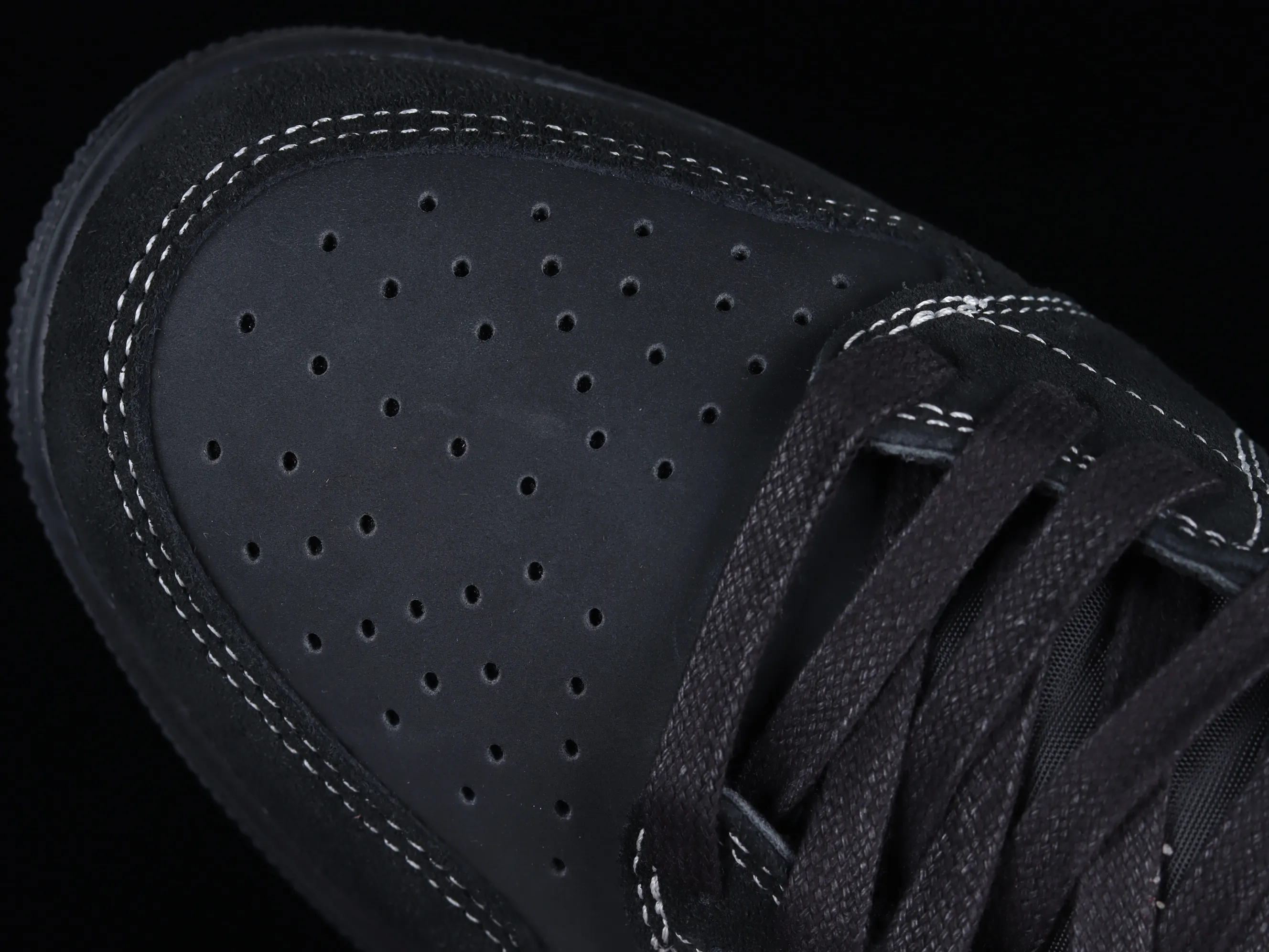 All categories Air Jordan Jordan series basketball shoes Air Jordan 1 Low Travis Scott x Air Jordan 1 Low OG "Triple Black" AJ1 Joe 1 Black Warrior Undercut DM7866-001